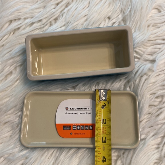 Le Creuset Butter Dish brand new color light blue see all photos - Picture 4 of 8